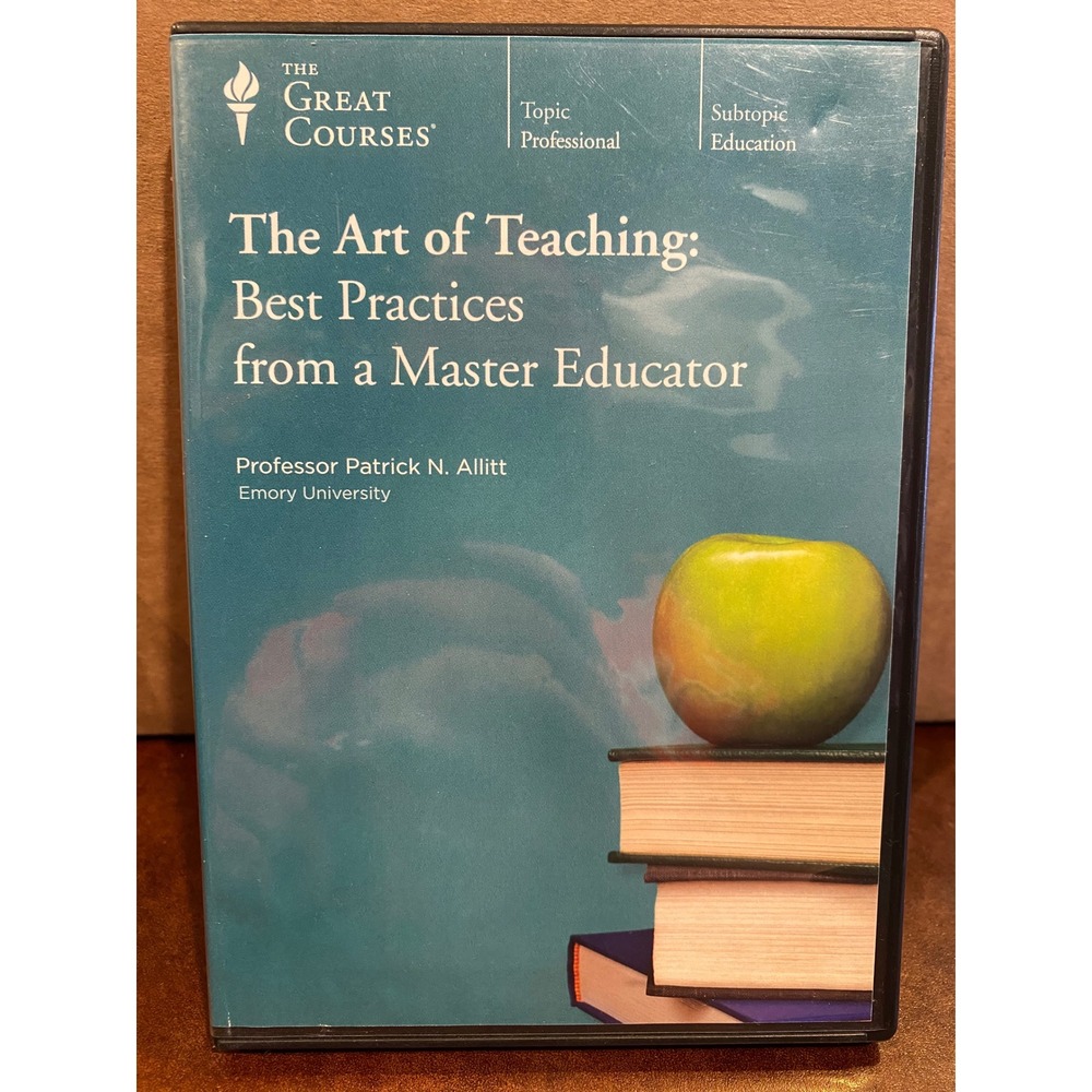 The Great Courses Art of Teaching Best Practices Master Educator DVD Allitt